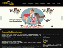 Tablet Screenshot of esmeralda-discotheque.com